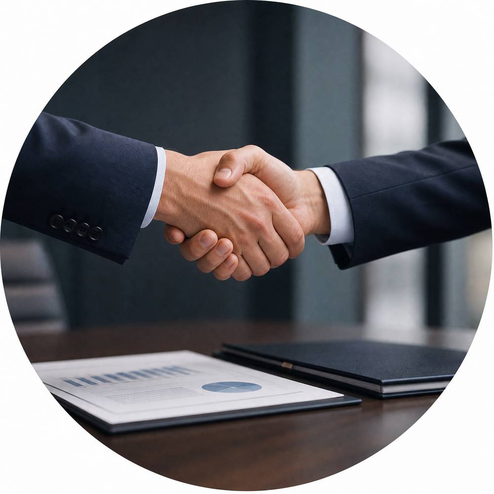 Business discussion related to mergers & acquisitions